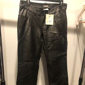 Leather Harley Davidson Riding Pants